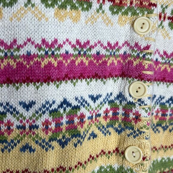 Tiara Petites Vintage Cardigan Sweater PS Small 2004 - Picture 3 of 8